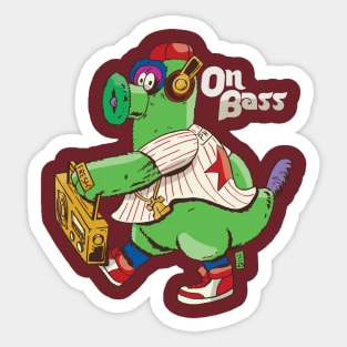 On Bass Sticker